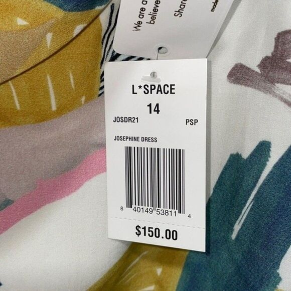L*Space Josephine Dress Womens Size 14 - Picture 13 of 14